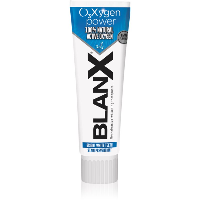 Blanx O3X Toothpaste Dentifricio Naturale Per Uno Sbiancamento Delicato E La Protezione Dello Smalto 75 Ml