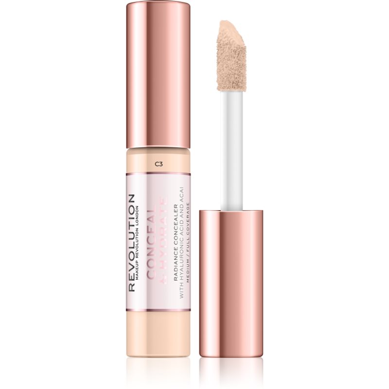 Makeup Revolution Conceal & Hydrate Correttore Idratante Colore C3 13 G