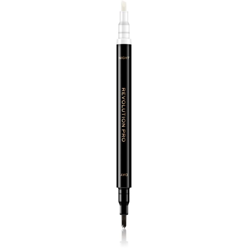 Revolution Pro Day & Night Matita Per Sopracciglia A Doppia Punta Colore Warm Brown 1,6 Ml