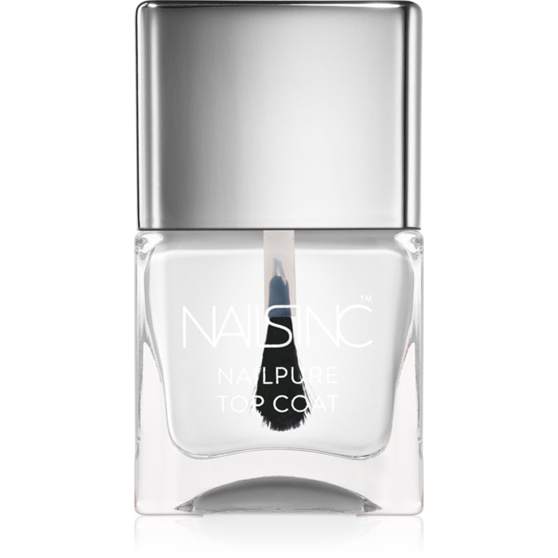 Nails Inc. Long Wear Top Coat Ad Asciugatura Rapida Per Le Unghie 14 Ml