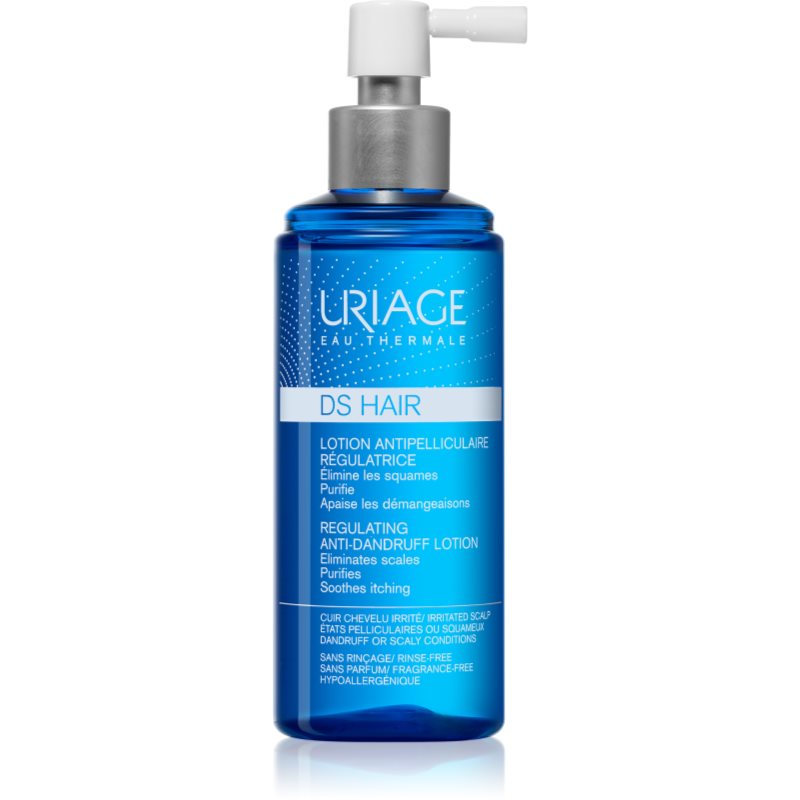 Uriage Ds Hair Regulating Anti-Dandruff Lotion Spray Lenitivo Per Cuoi Capelluti Secchi Con Prurito 100 Ml