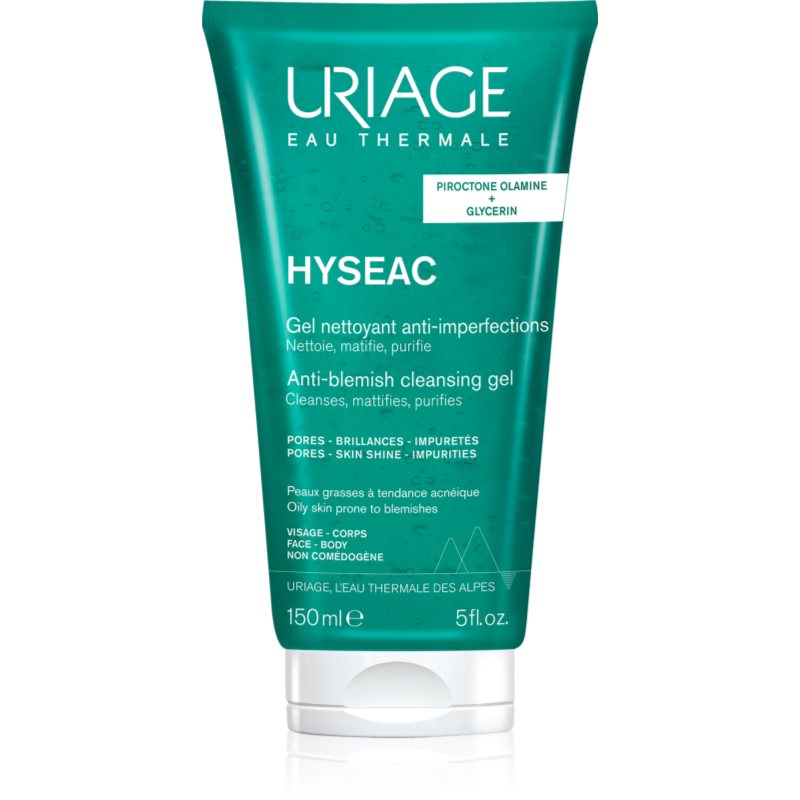Uriage Hyséac Cleansing Gel Gel Detergente Per Pelli Grasse E Miste 150 Ml