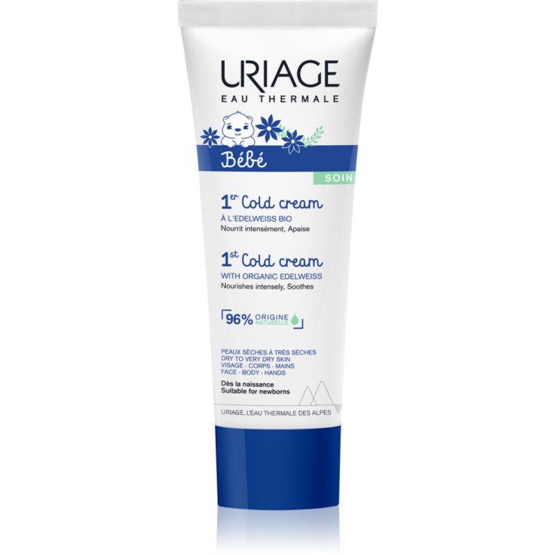 Uriage Bébé 1St Cold Cream Crema Nutriente Per Corpo E Viso 75 Ml