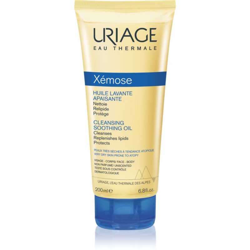 Uriage Xémose Cleansing Soothing Oil Olio Detergente Lenitivo Per Pelli Sensibili E Secche 200 Ml