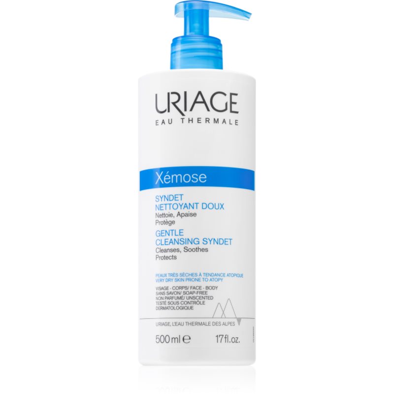 Uriage Xémose Gentle Cleansing Syndet Crema Gel Detergente Delicata Per Pelli Secche E Atopiche 500 Ml