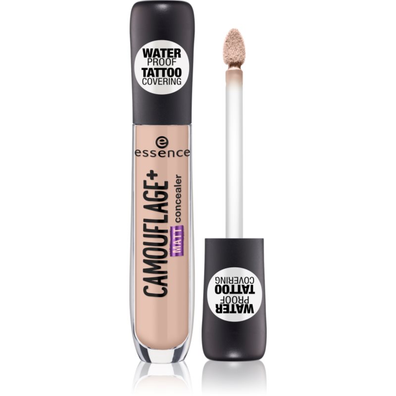 Essence Camouflage + Matt Correttore Effetto Opaco Colore 20 Light Ivory 5 Ml