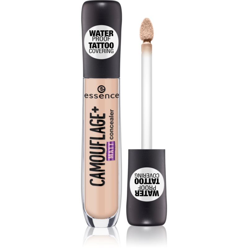 Essence Camouflage + Matt Correttore Effetto Opaco Colore 26 Natural Beige 5 Ml