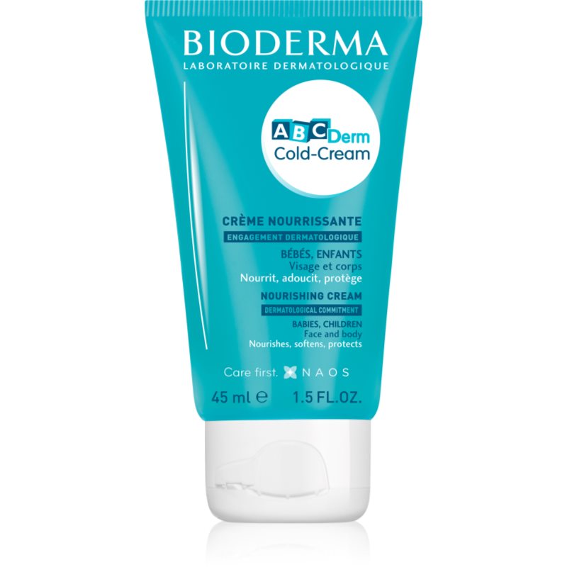 Bioderma Abc Derm Cold-Cream Crema Nutriente Viso E Corpo Per Neonati 45 Ml