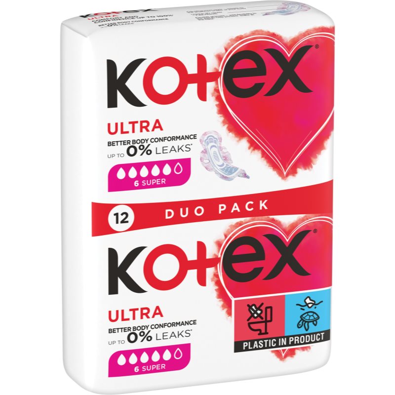 Kotex Ultra Comfort Super Assorbenti 12 Pz