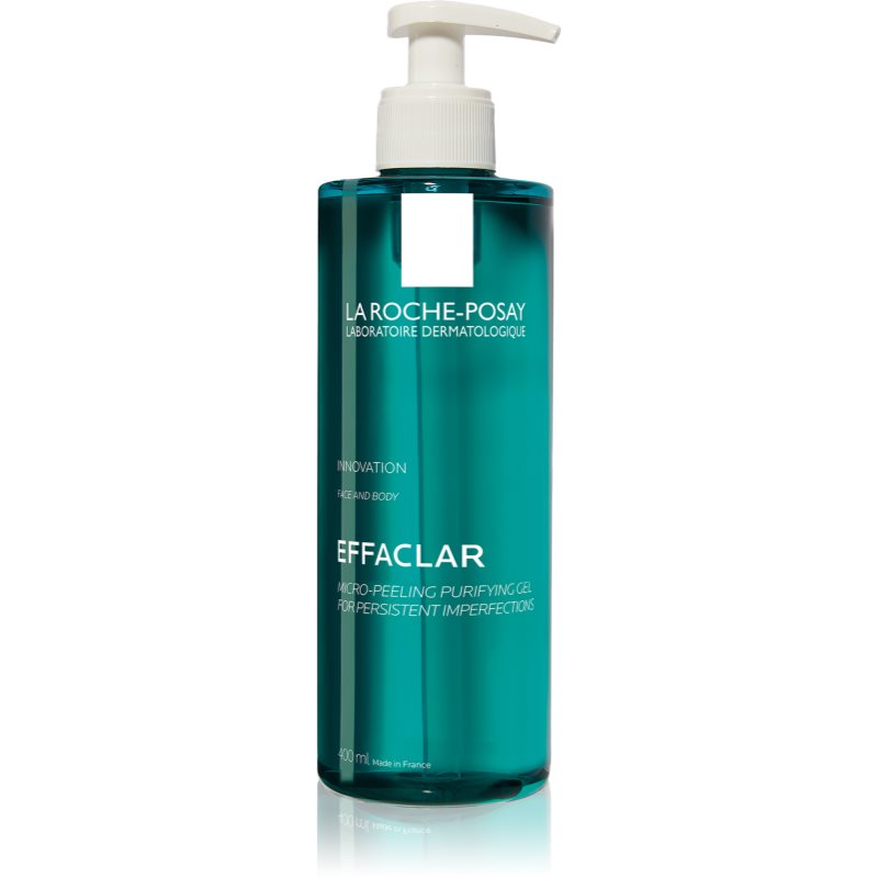 La Roche-Posay Effaclar Gel Detergente Esfoliante Per Pelli Grasse E Problematiche 400 Ml