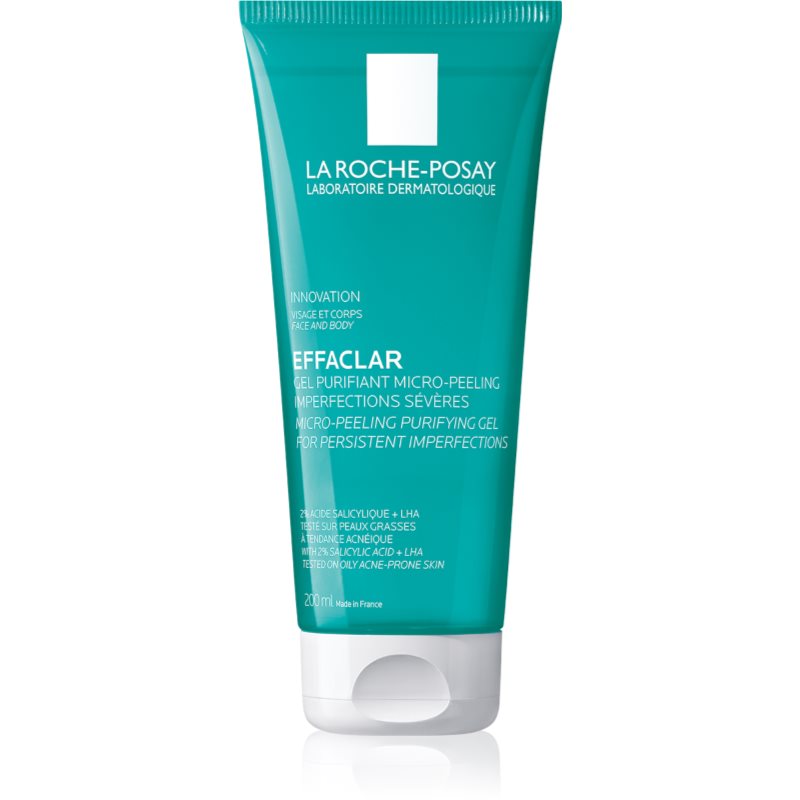 La Roche-Posay Effaclar Gel Detergente Esfoliante Per Pelli Grasse E Problematiche 200 Ml