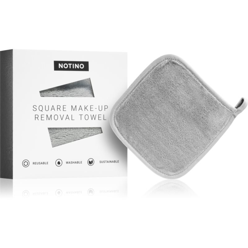 Notino Spa Collection Square Makeup Removing Towel Panno Struccante Colore Grey 1 Pz