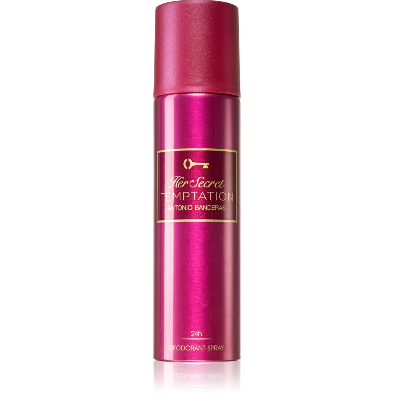 Banderas Her Secret Temptation Deodorante Spray Da Donna 150 Ml