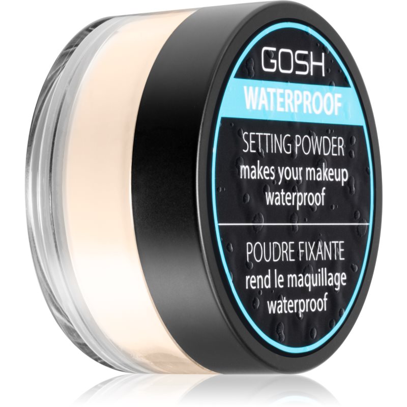 Gosh Waterproof Setting Powder Cipria Fissante Waterproof Colore 001 Transparent 7 G