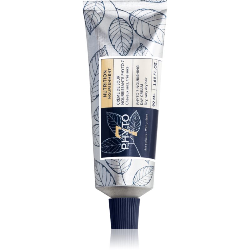 Phyto Phyto 7 Nourishing Day Cream Crema Nutriente Per Capelli Secchi 50 Ml