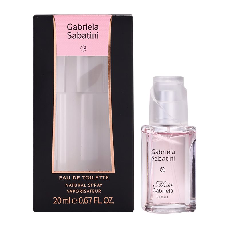 Gabriela Sabatini Miss Gabriela Night Eau De Toilette Da Donna 20 Ml
