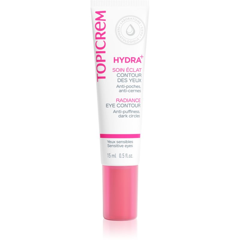 Topicrem Uh Face Hydra+ Radiance Eye Contour Crema Illuminante Occhi Contro Le Occhiaie 15 Ml