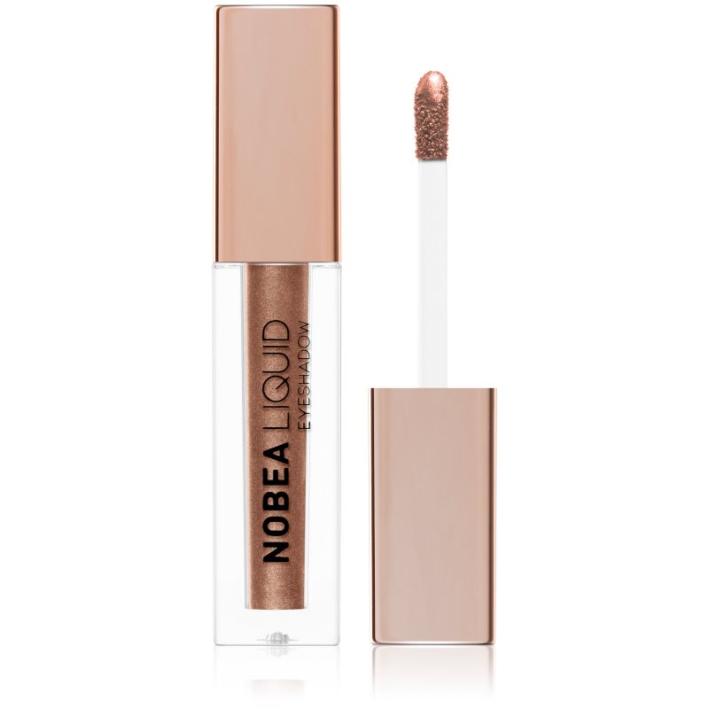 Nobea Metal Liquid Eyeshadow Ombretti Liquidi Colore Coffee #E04 4 Ml