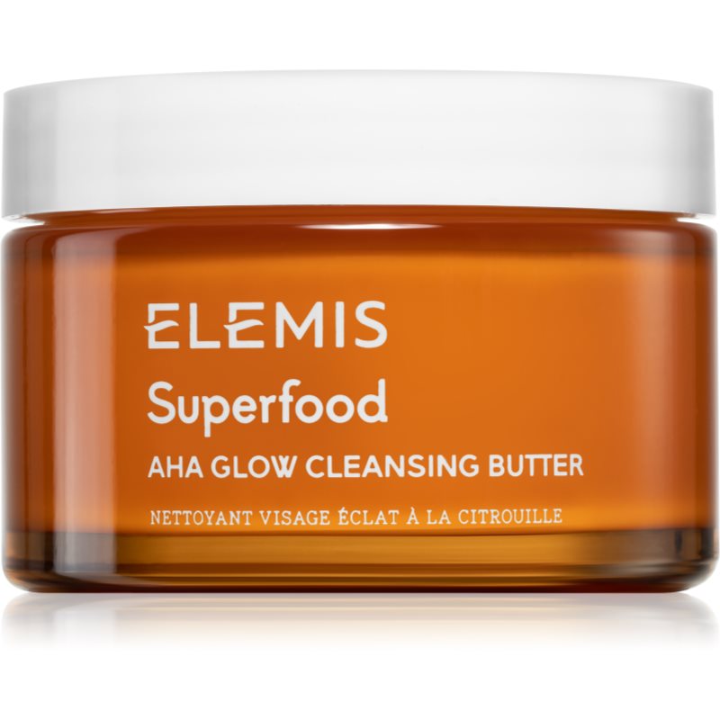 Elemis Superfood Aha Glow Cleansing Butter Maschera Detergente Viso Illuminante 90 Ml
