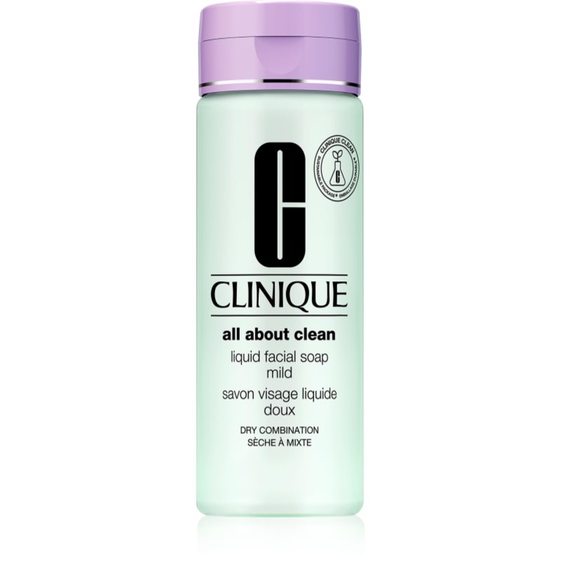 Clinique Liquid Facial Soap Mild Sapone Liquido Per Pelli Secche E Miste 200 Ml