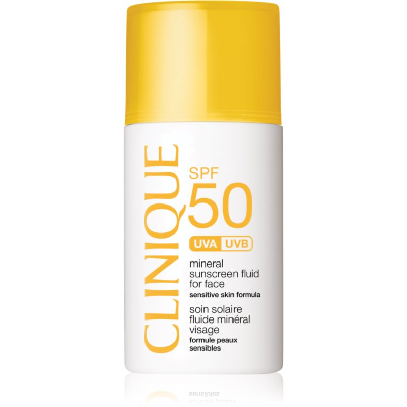 Clinique Sun Spf 50 Mineral Sunscreen Fluid For Face Fluido Abbronzante Ai Minerali Per Il Viso Spf 50 30 Ml