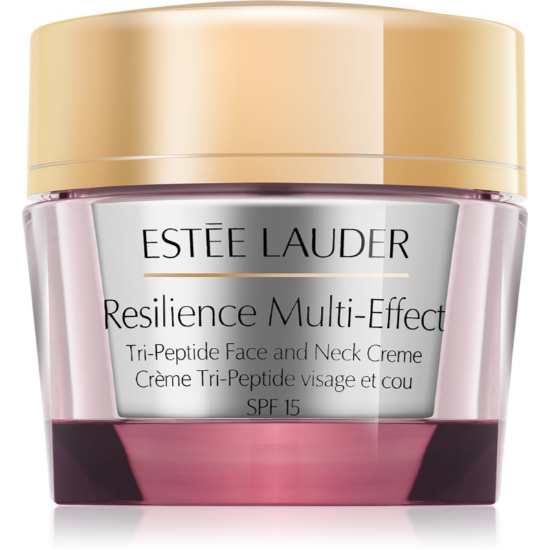 Estée Lauder Resilience Multi-Effect Tri-Peptide Face And Neck Creme Spf 15 Crema Nutriente Intensa Per Pelli Secche Spf 15 50 Ml
