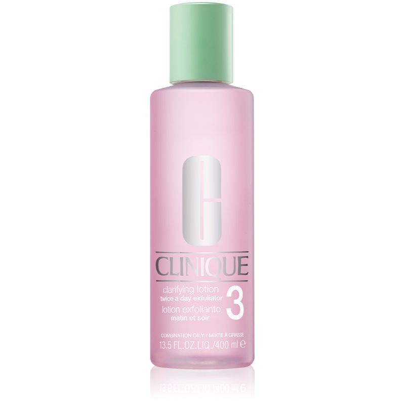 Clinique 3 Steps Clarifying Lotion 3 Lozione Tonica Per Pelli Grasse E Miste 400 Ml