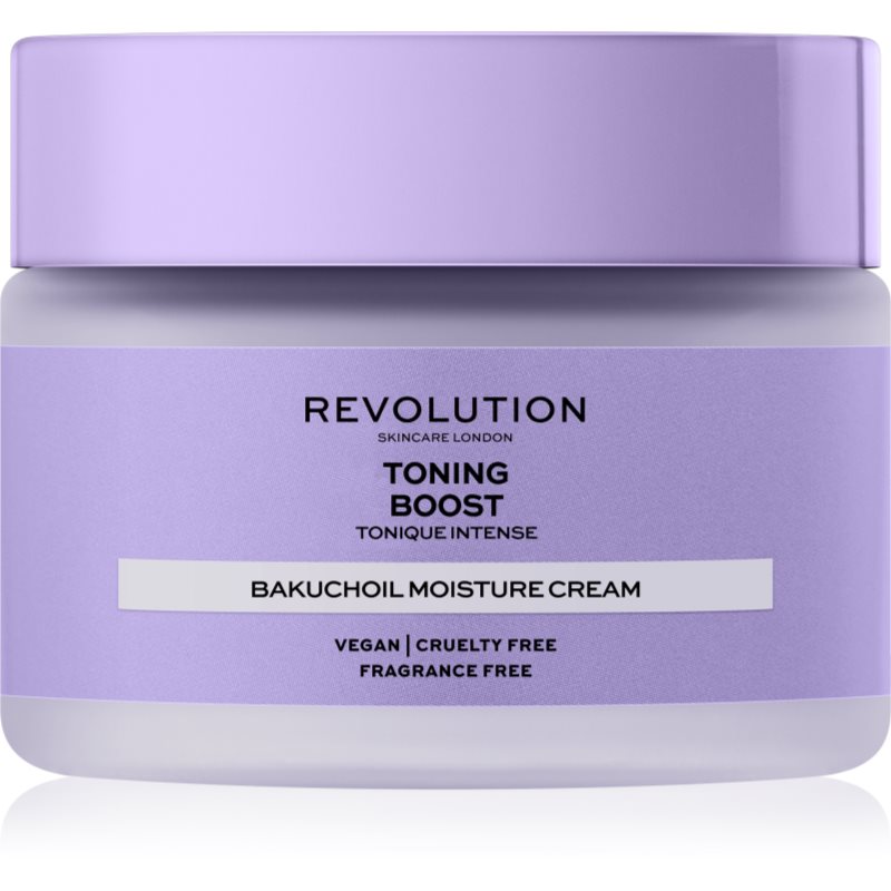 Revolution Skincare Boost Toning Bakuchiol Crema Lenitiva E Idratante 50 Ml