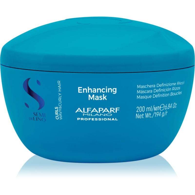 Alfaparf Milano Semi Di Lino Curls Maschera Per Capelli Ricci 200 Ml