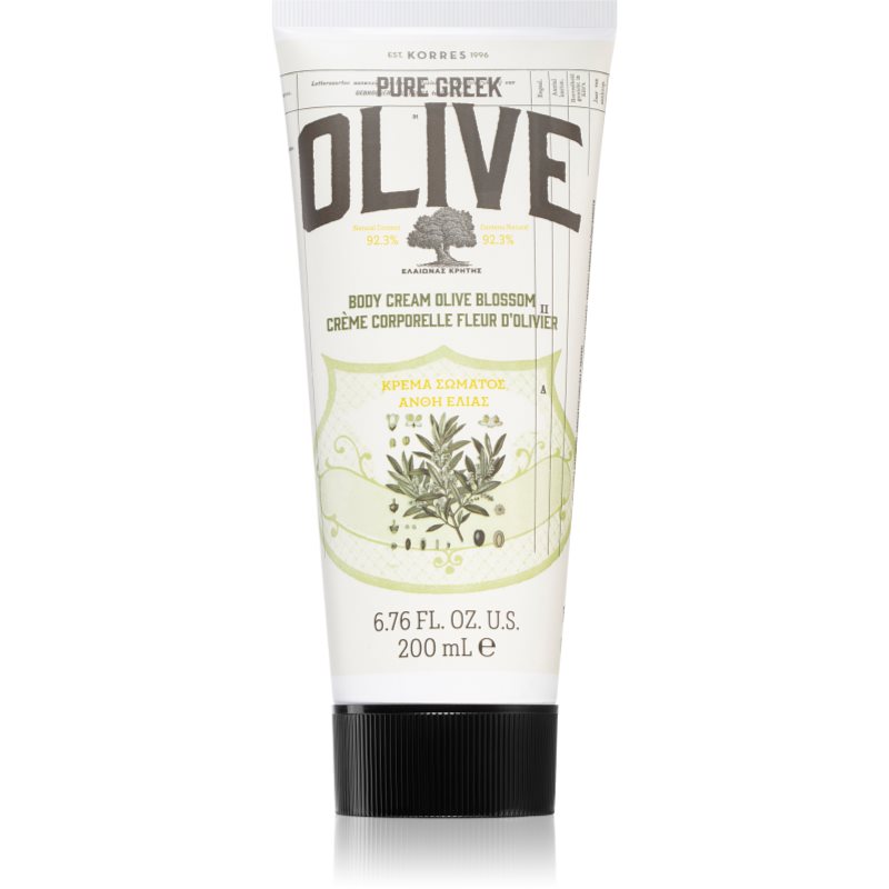 Korres Pure Greek Olive & Olive Blossom Latte Corpo Trattante 200 Ml