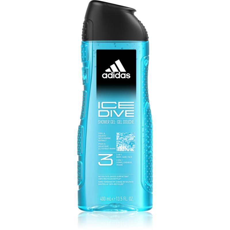 Adidas Ice Dive Gel Doccia Per Uomo 400 Ml