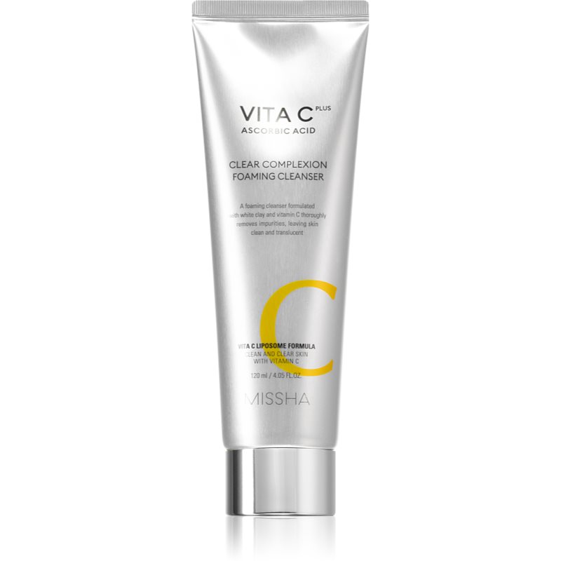 Missha Vita C Plus Schiuma Detergente Attiva Con Vitamina C 120 Ml