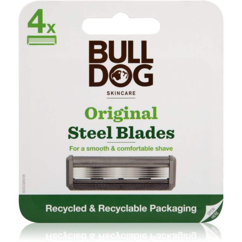 Bulldog Original Spare Lame Di Ricambio 4 Pz