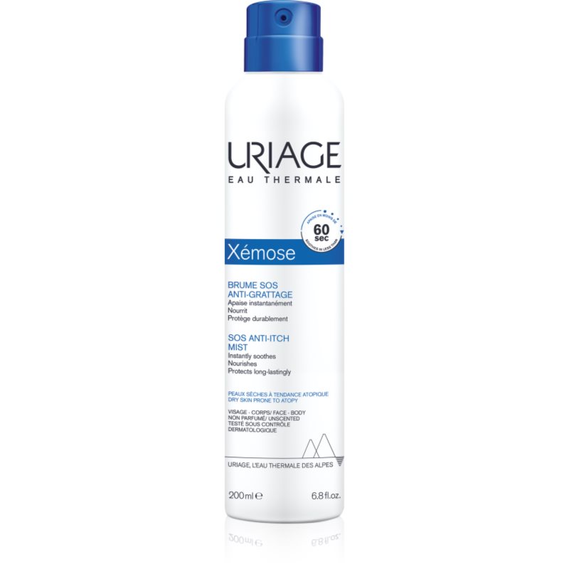 Uriage Xémose Sos Anti-Itch Mist Spray Sos Per Dare Immediato Sollievo Alla Sensazione Di Prurito 200 Ml
