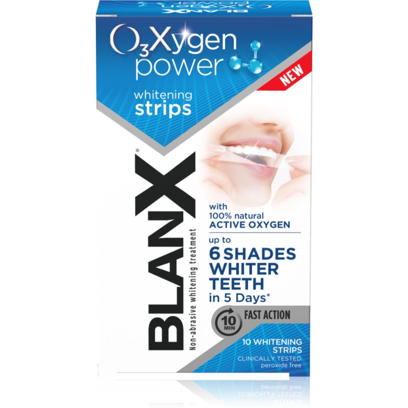 Blanx O3X Strips Strisce Sbiancanti Per I Denti 10 Pz