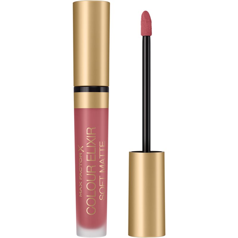 Max Factor Colour Elixir Soft Matte Rossetto Liquido Lunga Tenuta Colore 015 Rose Dust 4 Ml