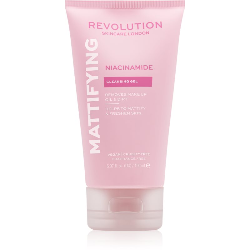 Revolution Skincare Niacinamide Mattify Gel Detergente Opacizzante 150 Ml
