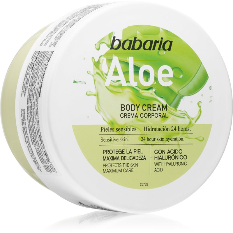 Babaria Aloe Vera Crema Idratante Corpo Per Pelli Sensibili 400 Ml