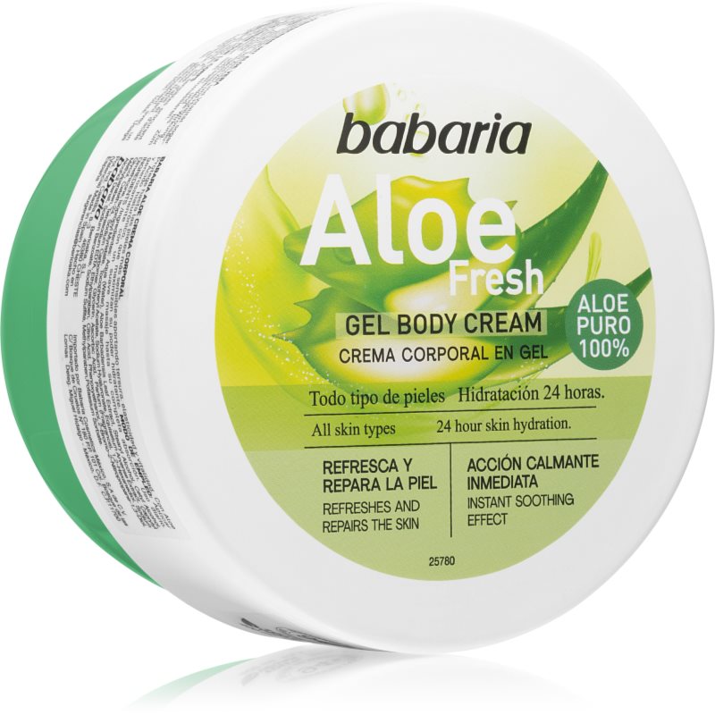 Babaria Aloe Vera Gel Corpo Idratante Per Tutti I Tipi Di Pelle 400 Ml