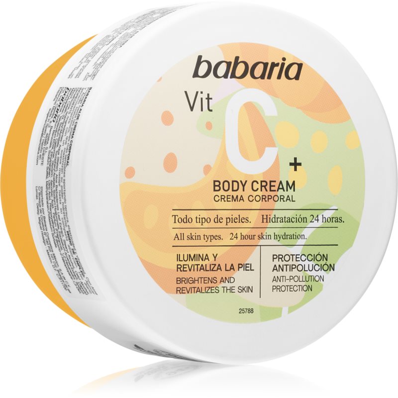 Babaria Vitamin C Crema Idratante Corpo Per Tutti I Tipi Di Pelle 400 Ml