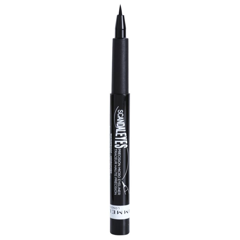 Rimmel Scandaleyes Micro Eyeliner Liquidi Resistente All'Acqua Colore 001 Black 1,1 Ml
