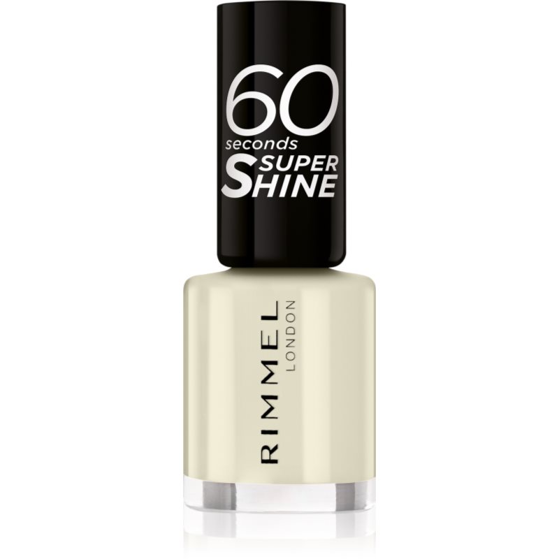 Rimmel 60 Seconds Super Shine Smalto Per Unghie Colore 730 Silver Bullet 8 Ml