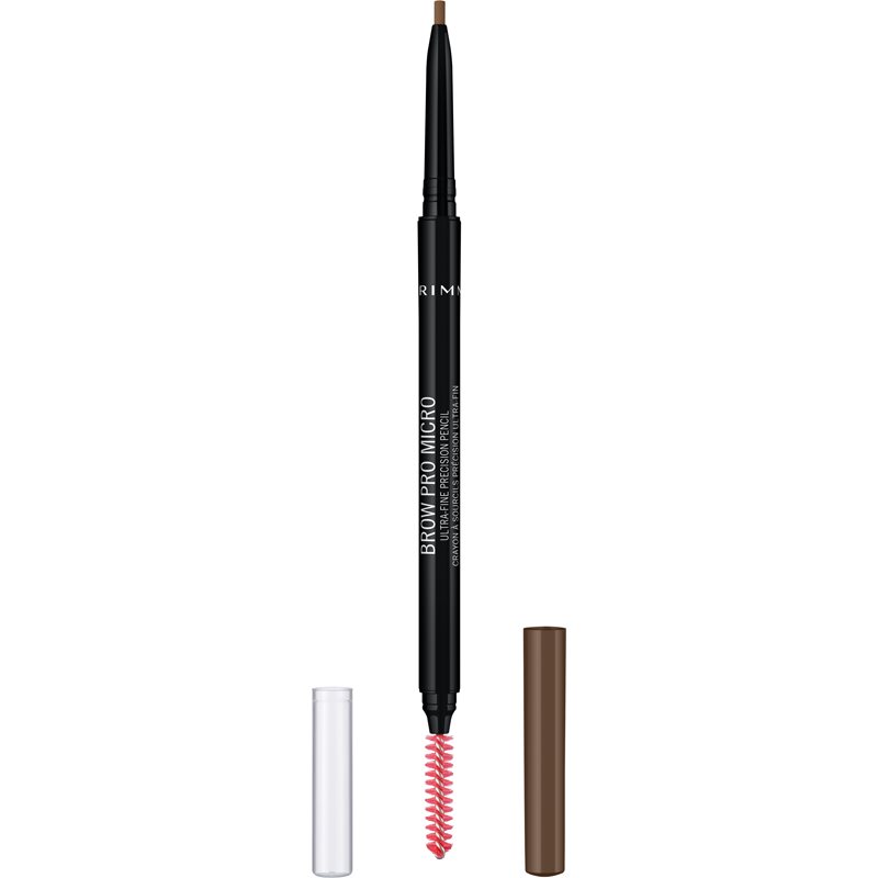 Rimmel Brow Pro Micro Matita Automatica Per Sopracciglia Colore 002 Soft Brown 0,09 G