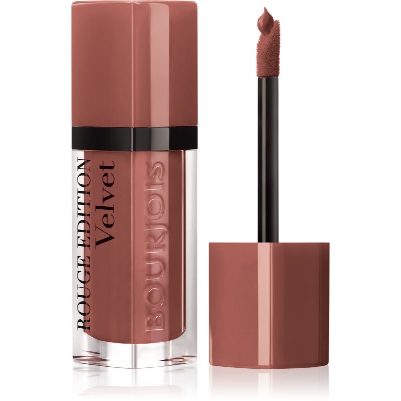 Bourjois Rouge Edition Velvet Rossetto Liquido Effetto Opaco Colore 29 Nude York 7.7 Ml