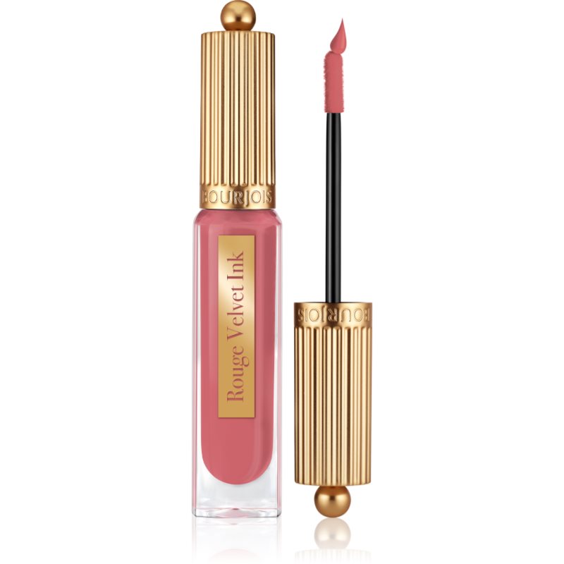 Bourjois Rouge Velvet Ink Rossetto Liquido Effetto Opaco Colore 03 Rose Me Tender 3.5 Ml