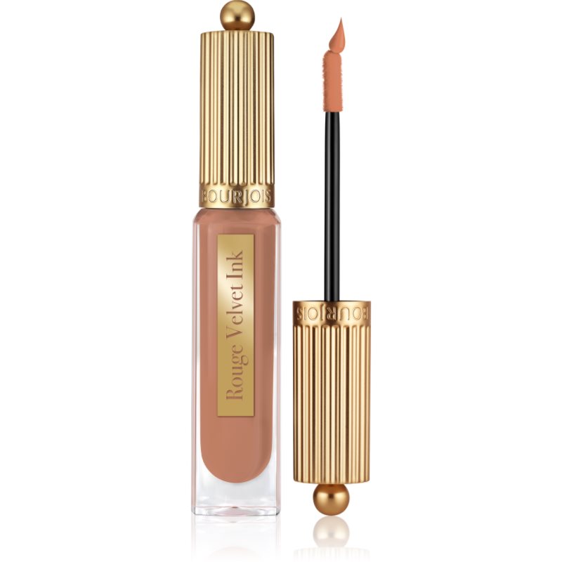 Bourjois Rouge Velvet Ink Rossetto Liquido Effetto Opaco Colore 01 Beige De Jour 3.5 Ml