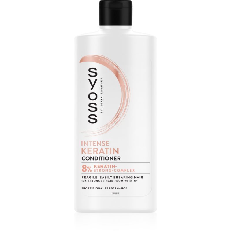Syoss Keratin Balsamo Per Capelli Fragili E Stanchi 440 Ml