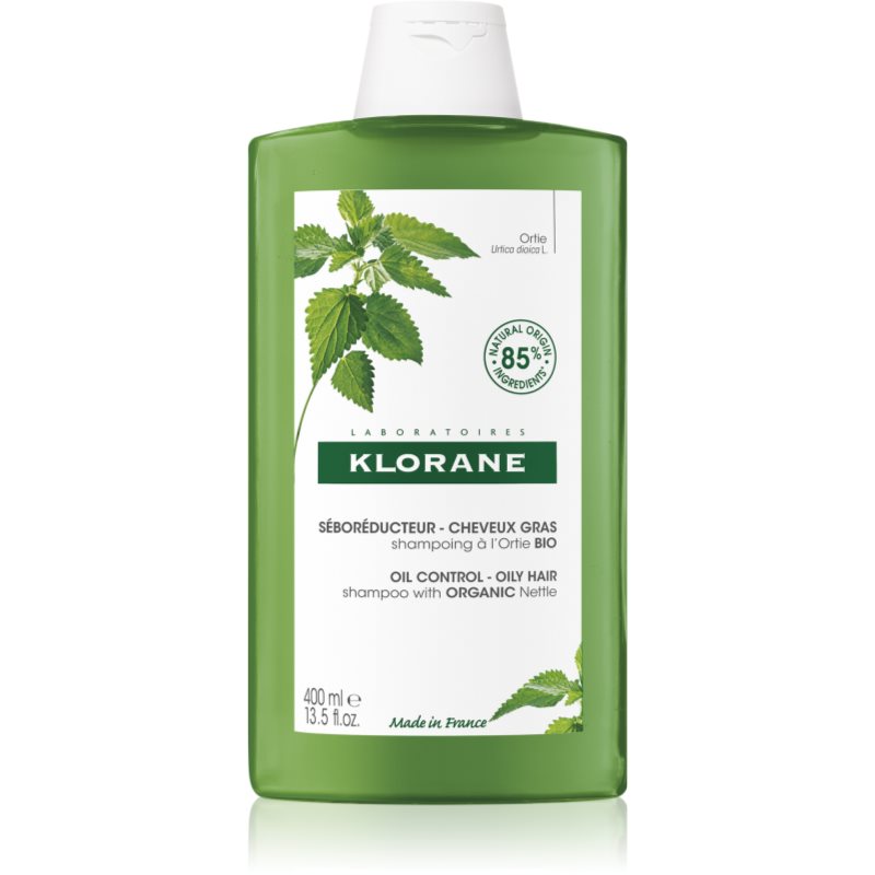 Klorane Nettle Shampoo Detergente Per Capelli Grassi 400 Ml