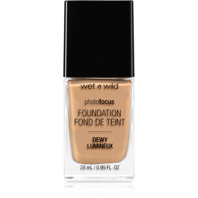 Wet N Wild Photo Focus Fondotinta Idratante Leggero Illuminante Colore Golden Beige 28 Ml