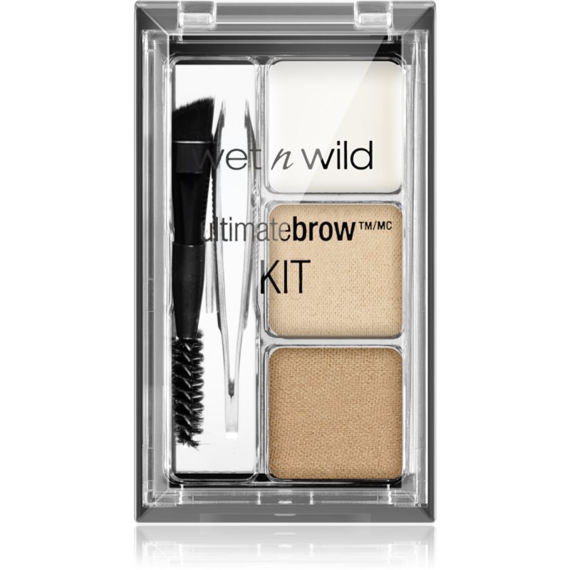 Wet N Wild Ultimate Brow Kit Per Sopracciglia Perfette Colore Soft Brown 2.5 G